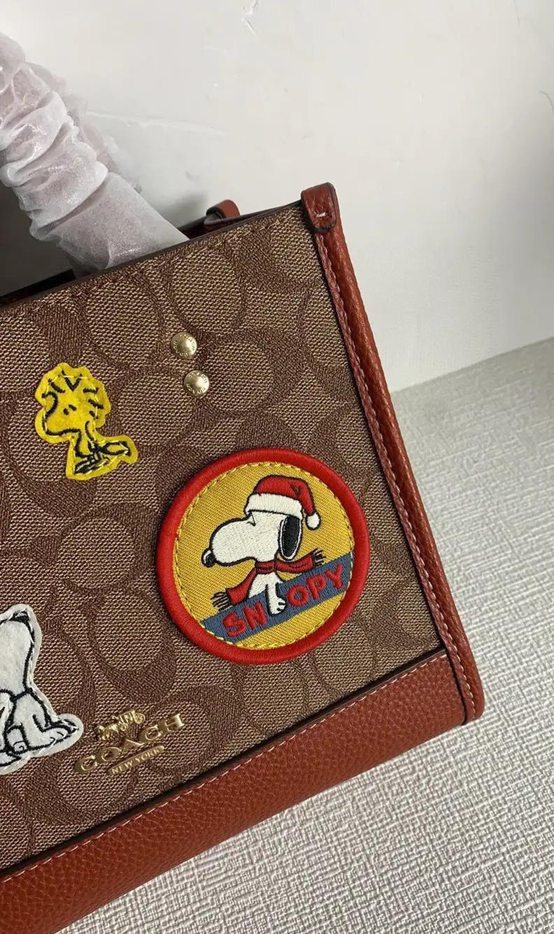 Coach Snoopy Tote Bag - Picture 4 of 8